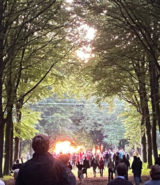 Zonnewende op Nijenburg