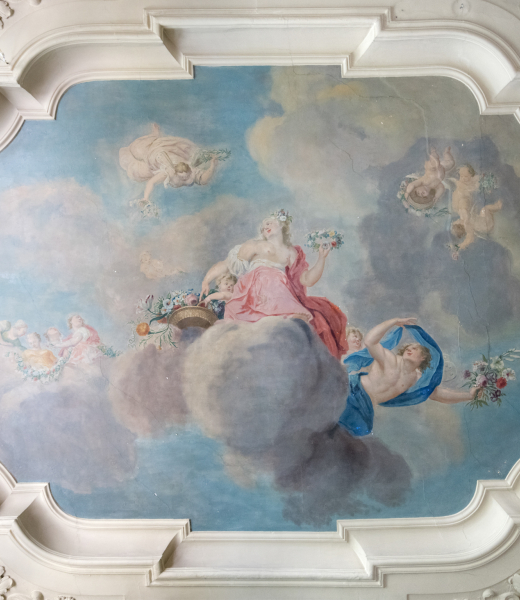Plafondschildering Herengracht 241