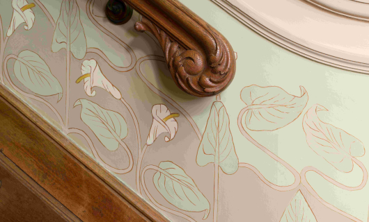 Detail behang