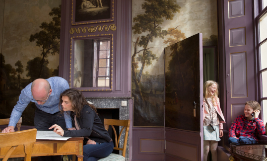 Van Eysinga familie bezoekers