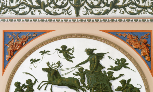 Etruskische kamer detail