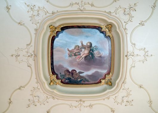 Fundatie van Renswoude in Utrecht - plafond