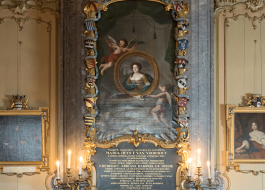 Fundatie van Renswoude in Utrecht - regentenzaal schouw