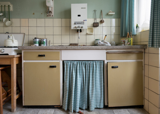 Keuken niets veranderd
