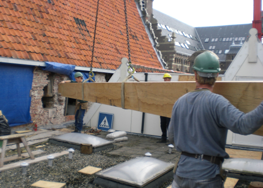 Inhijsen nieuwe balken, 2008