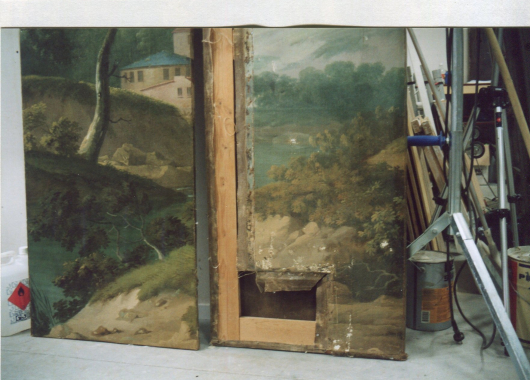 Restauratie behang 2002