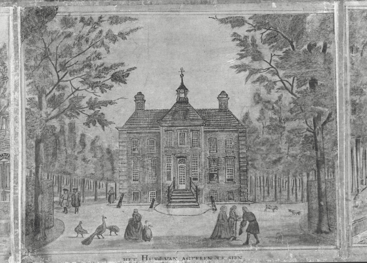 Sparrendaal in 1758 
