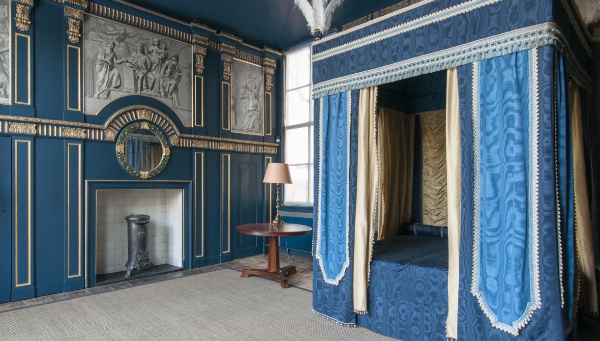 Hemelbed van de familie Leonhardt op Nijenburg
