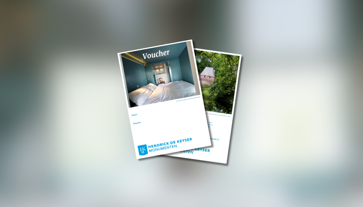 Voucher vakantiehuizen