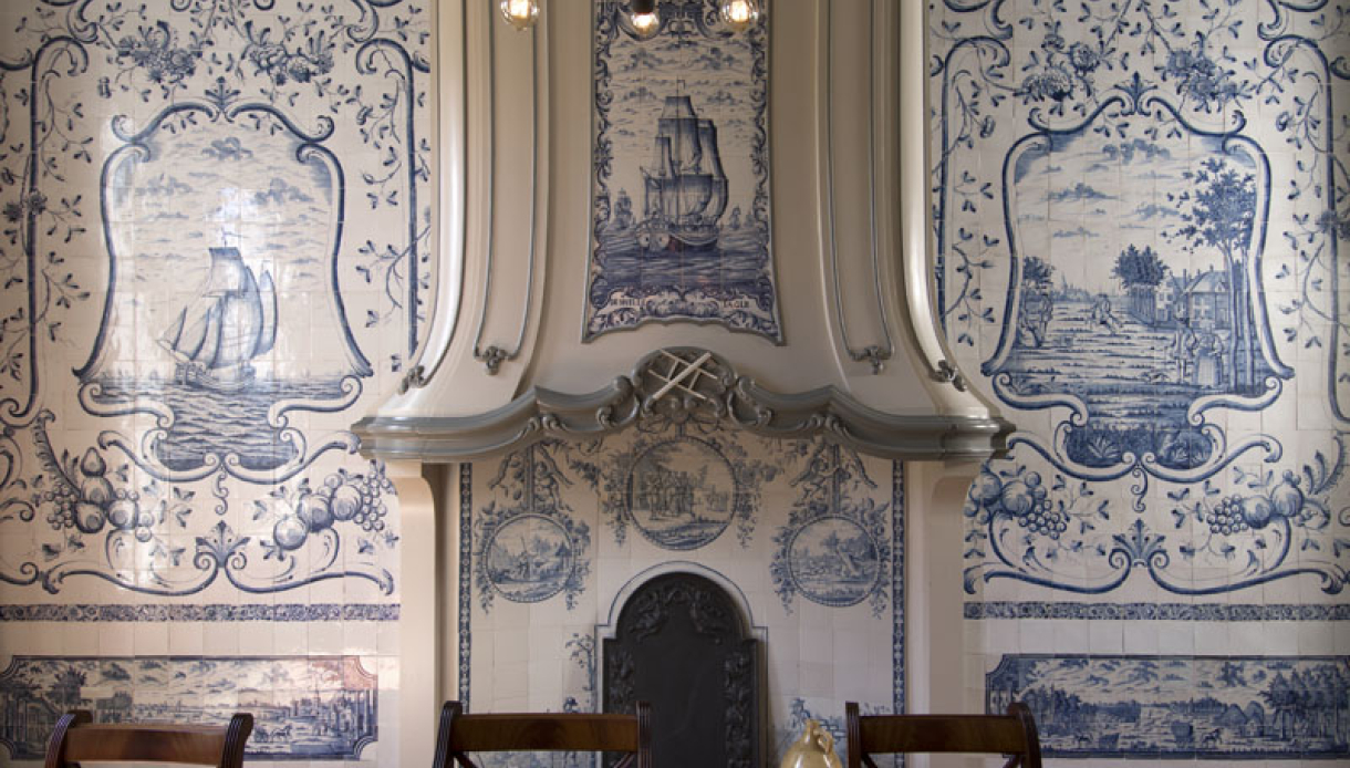 Huis Tichelaar historische woonkamer