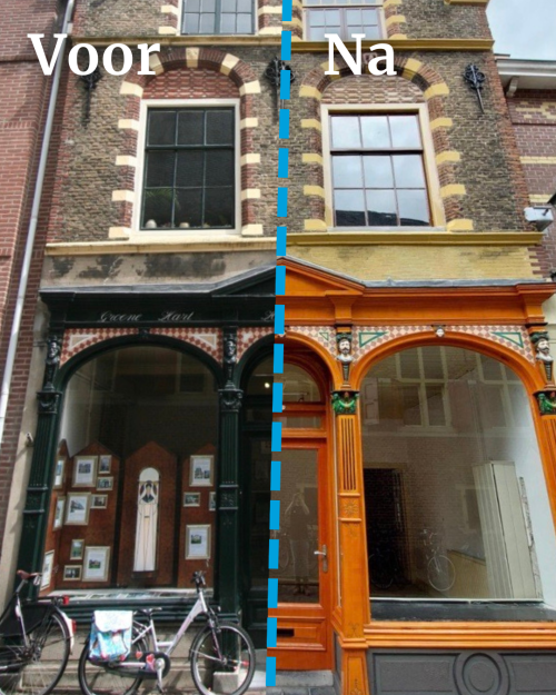 Kapellestraat 5 in Oudewater restauratie