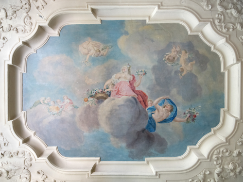 Plafondschildering Herengracht 241
