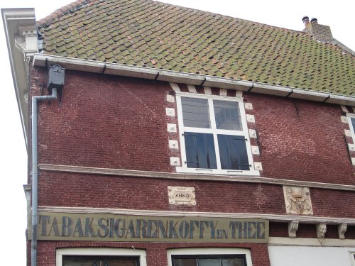 Hoorn Grote Oost 132 detail zijgevel