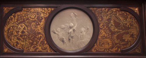 Tondo De Wit binnenkamerzijde