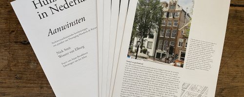 Katernen aanvulling Aanwinsten