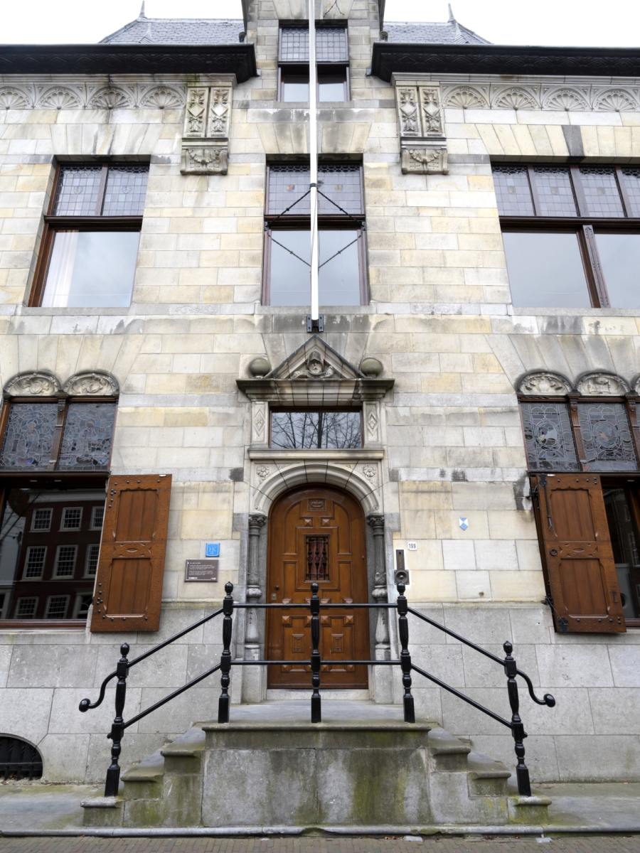 Delft - Huis Lambert Van Meerten, Oude Delft 199 (foto Arjan Bronkhorst)