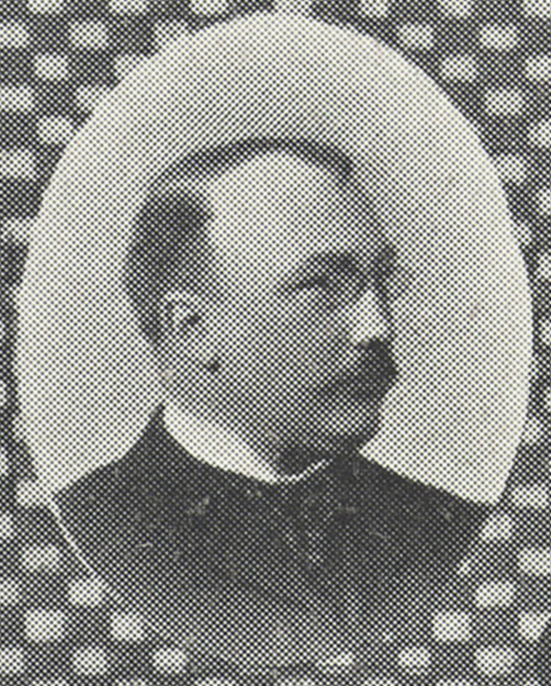 Portretfoto uit 1903 van Jan de Quack