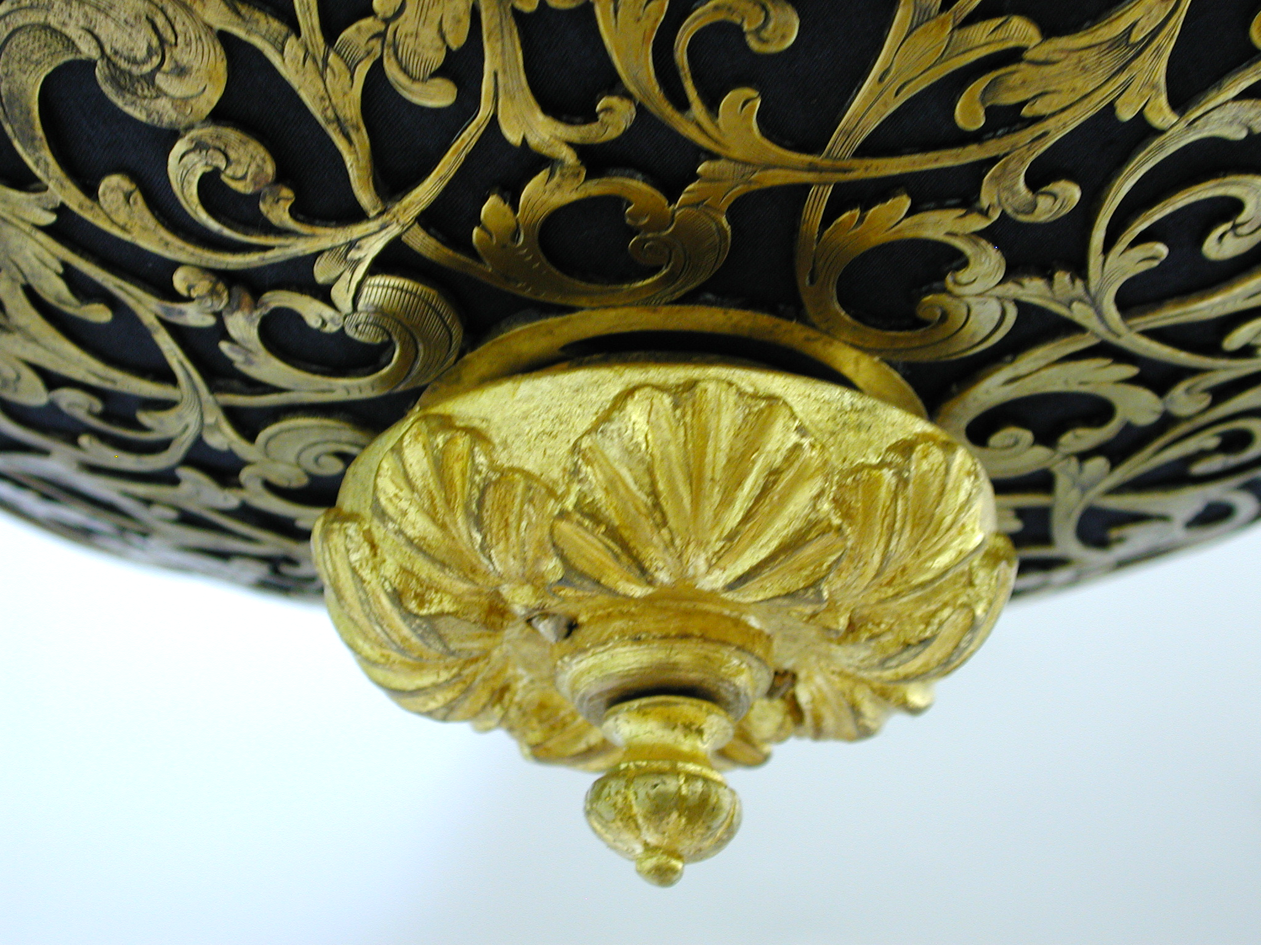 Detail van de laat 17de-eeuwse bolklok