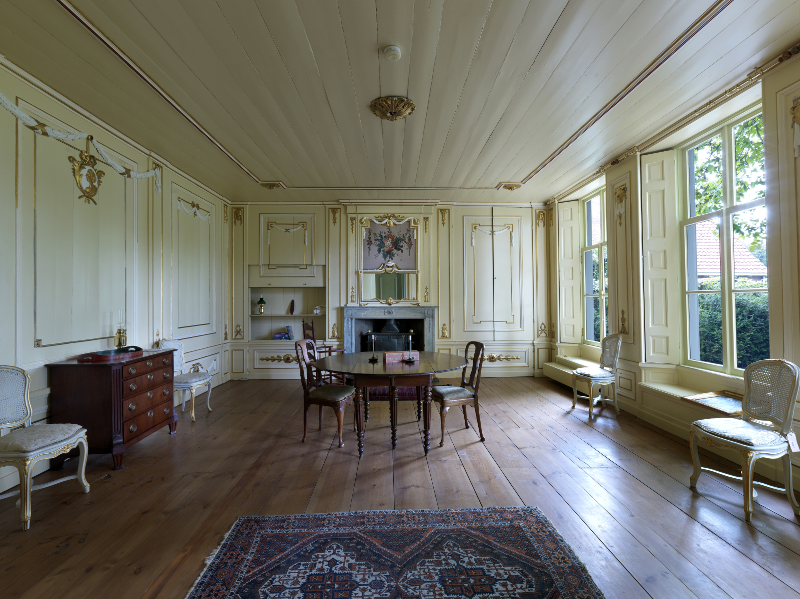 De salon van de Harsta State