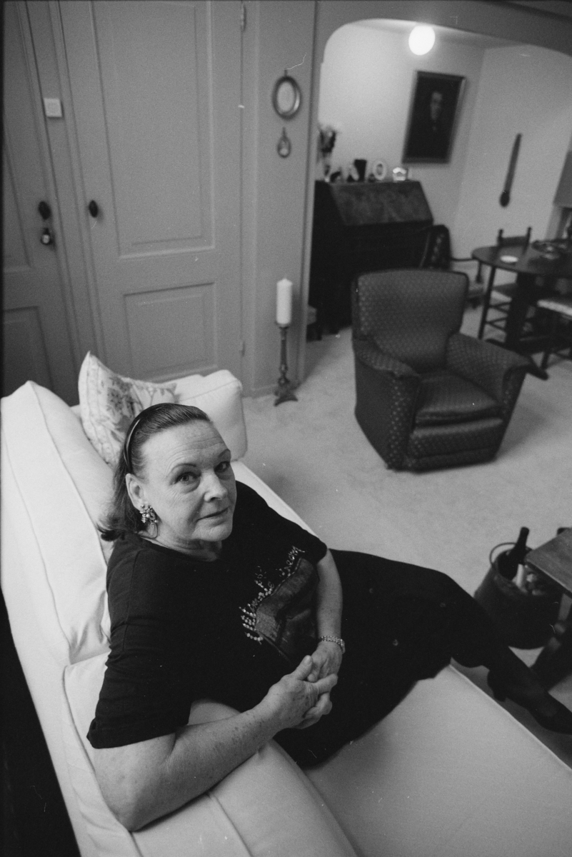 Bewoonster mevrouw Gerritsen in 1991