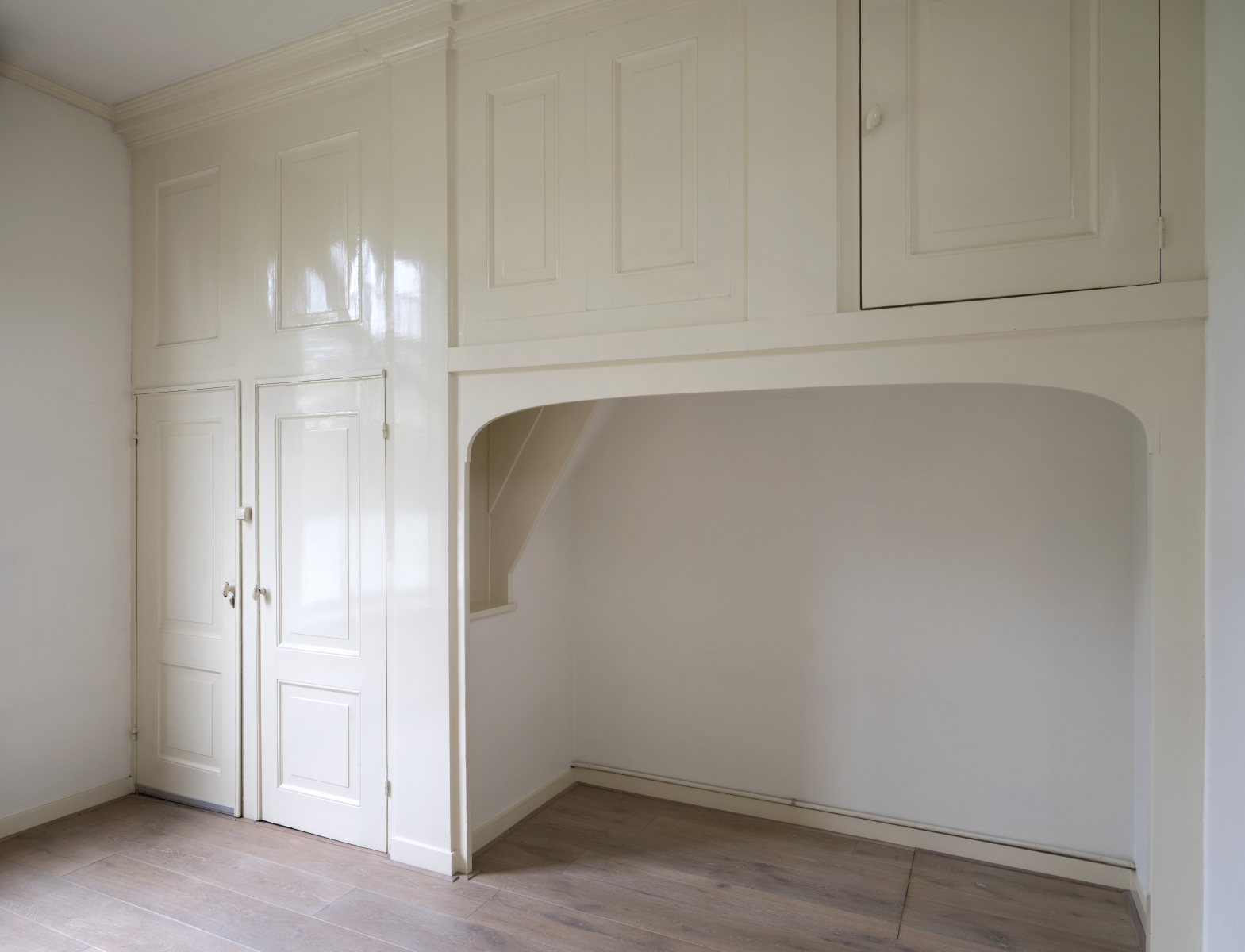 Hofjeswoning met voormalige bedstede (foto Arjan Bronkhorst)