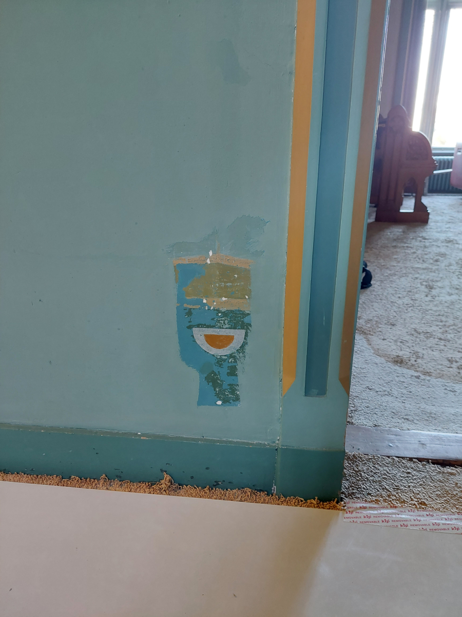 Dennenheuvel - restauratie schilderingen interieur