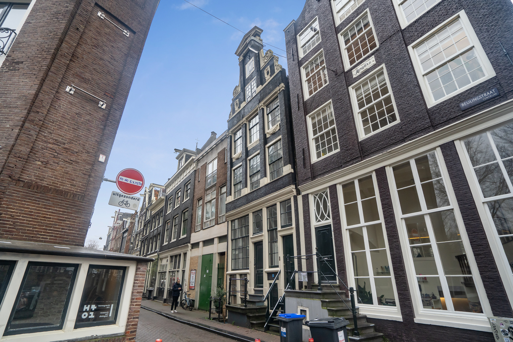 Gevel Beulingstraat 25 Amsterdam