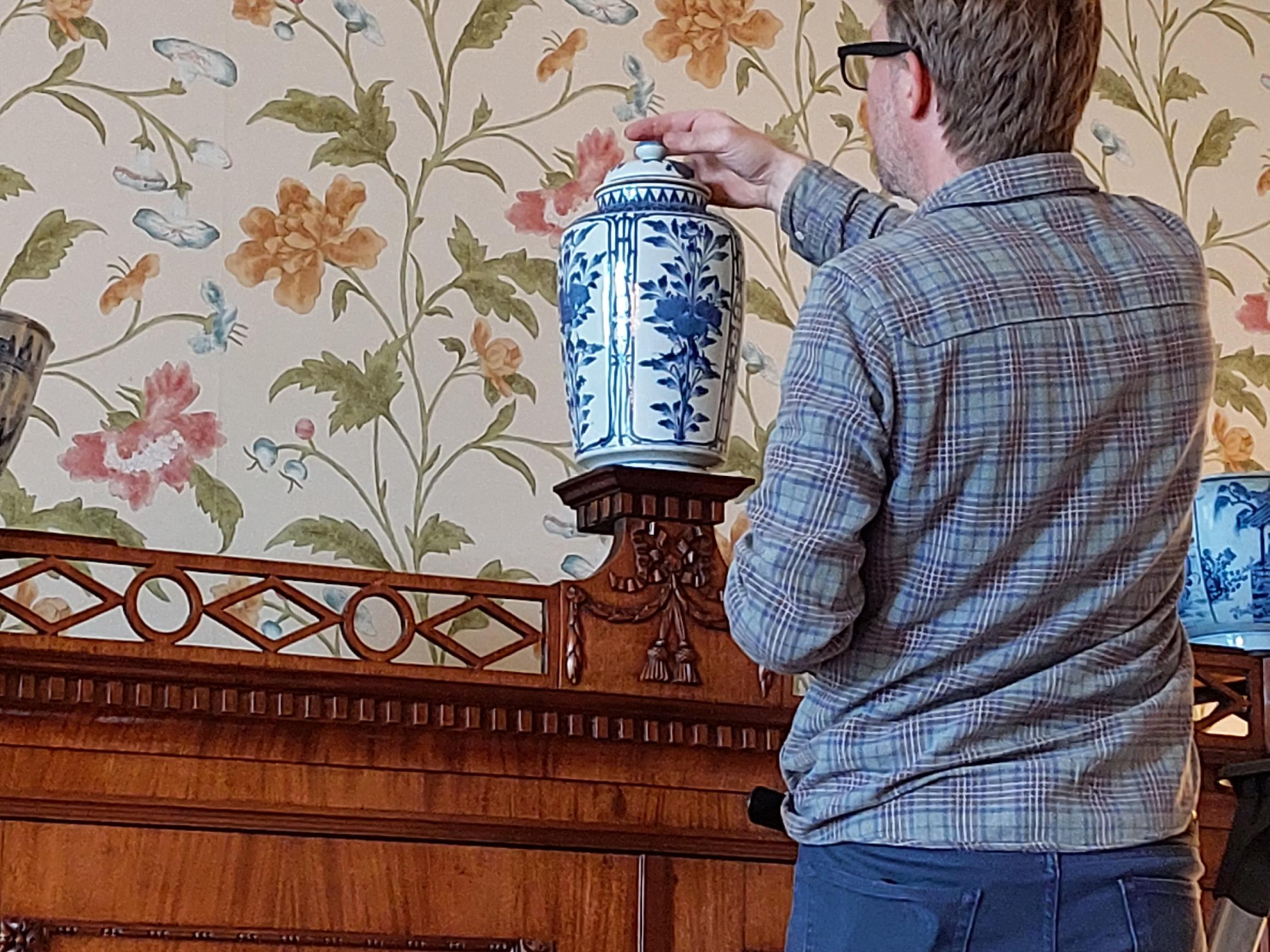 Chinees porselein op de kast