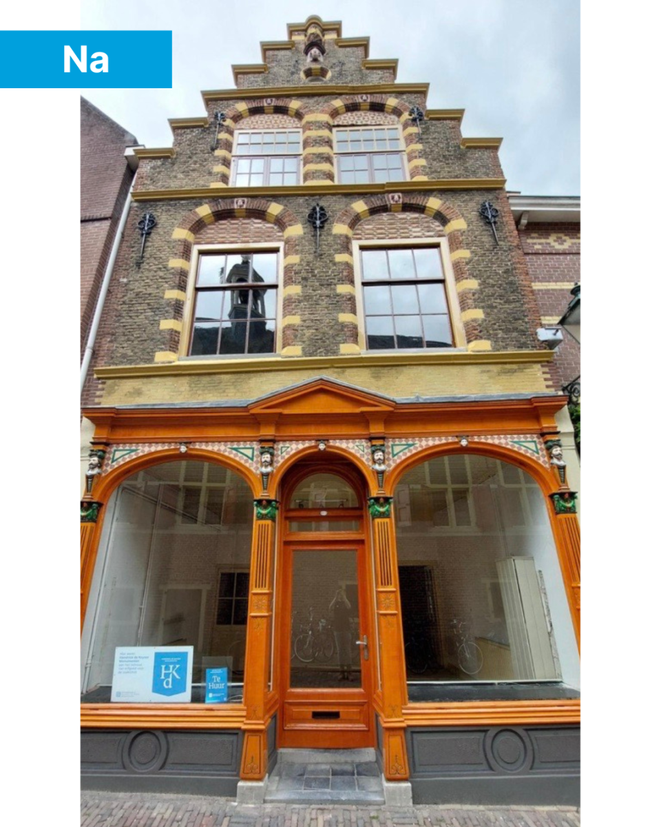 Kapellestraat 5 in Oudewater restauratie