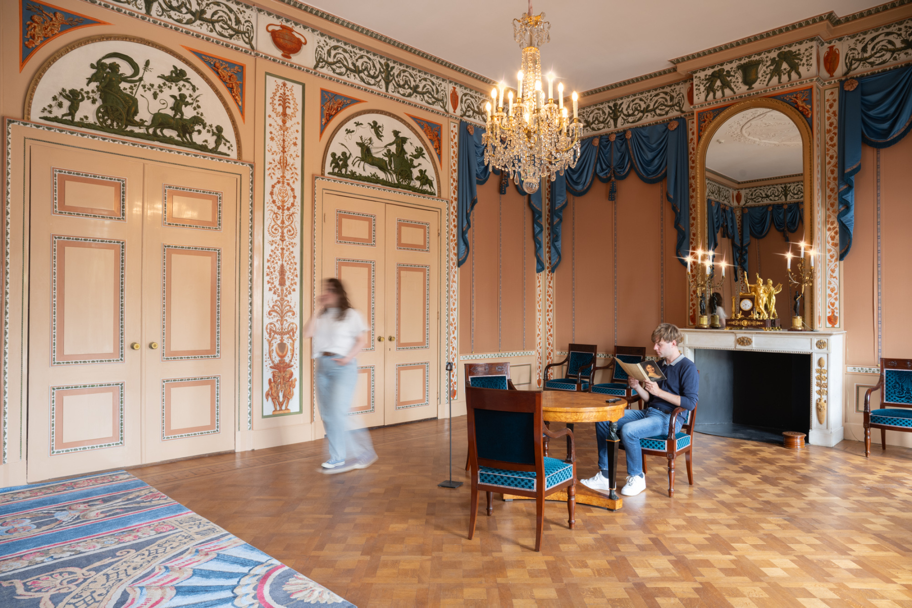 De Etrurische kamer in Huis Barnaart