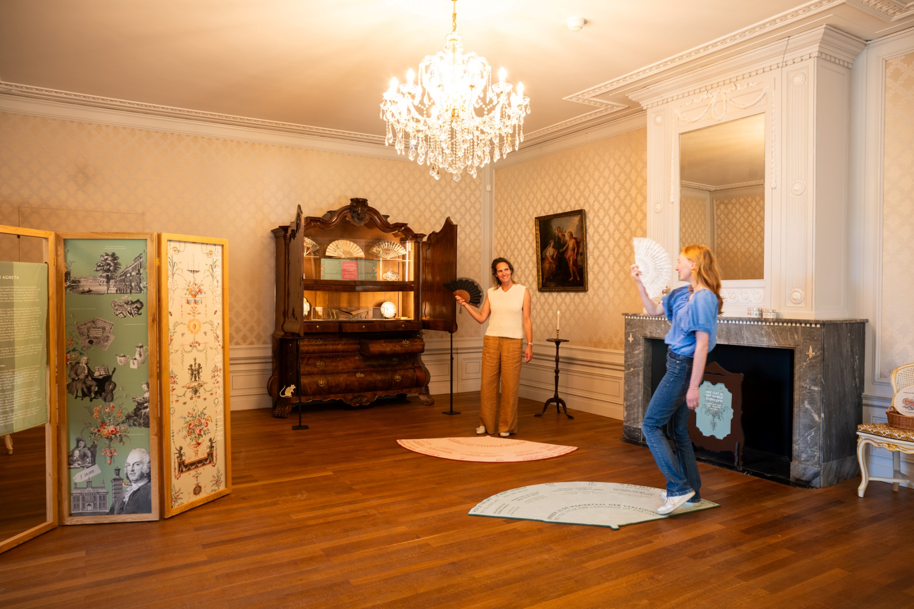 Waaieren op Beeckestijn