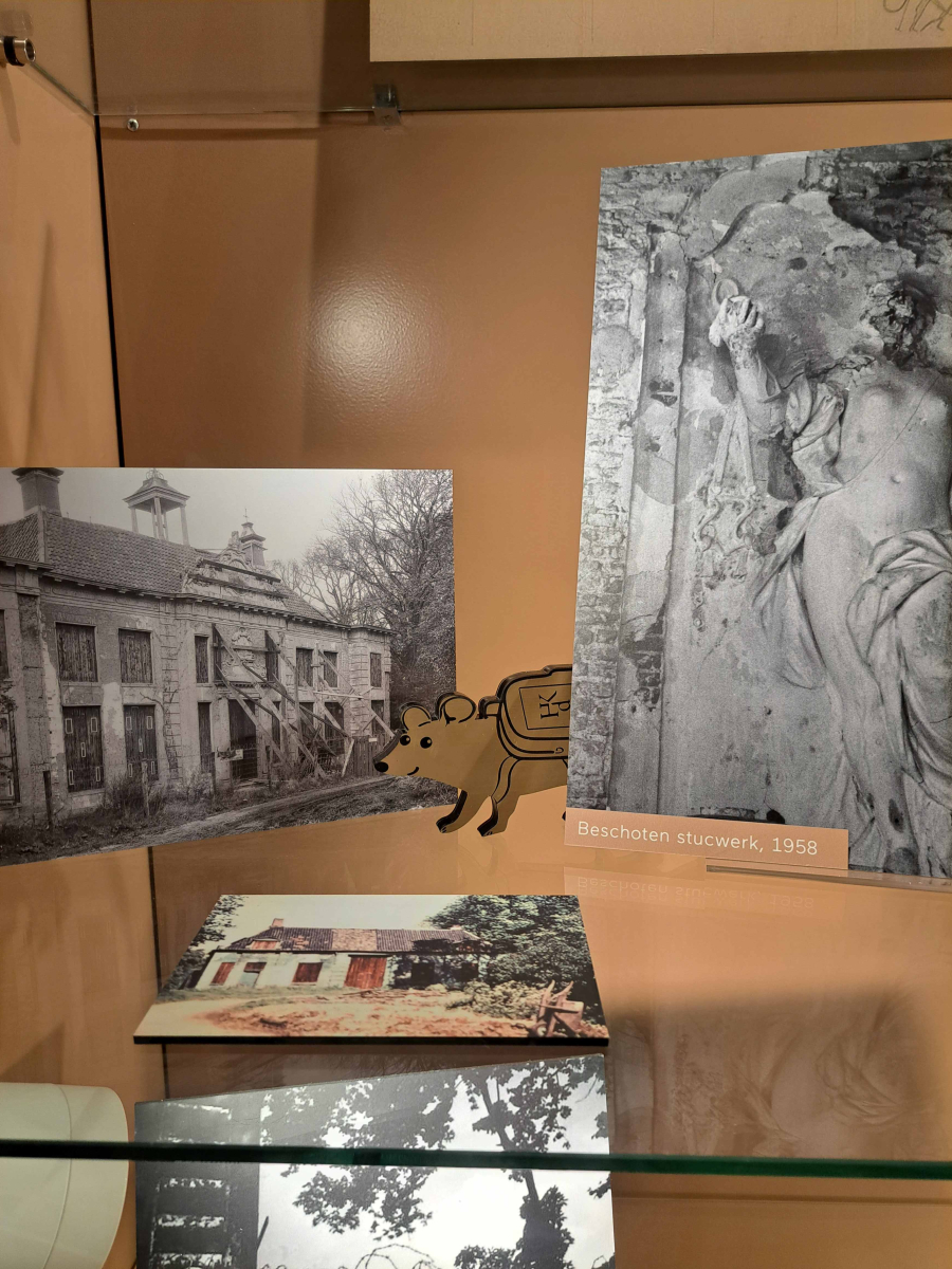 Making off nieuwe tentoonstelling Beeckestijn