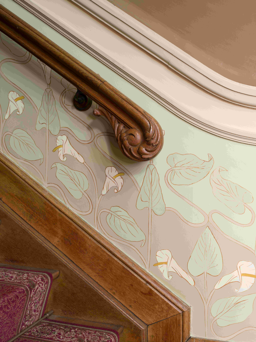 Detail behang