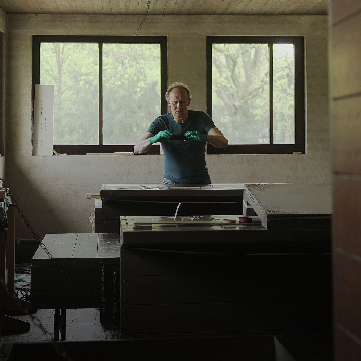 Restauratie van de meubels in huis Jan de Jong