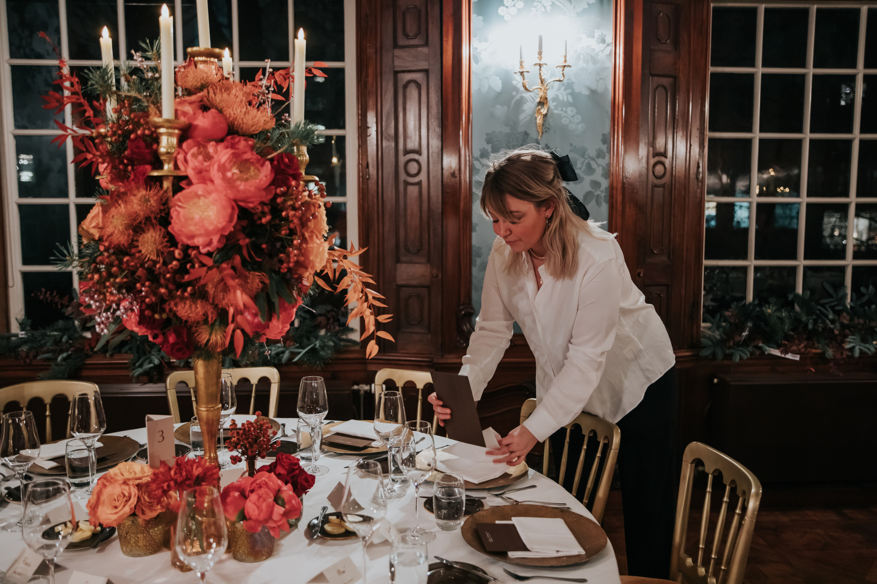 Sanne aan het werk In Bartolotti