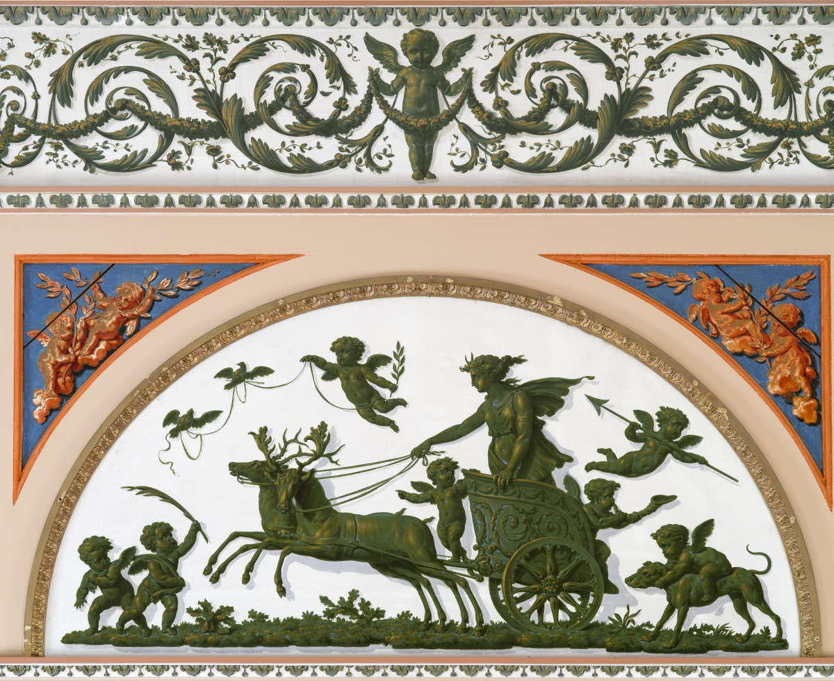 Etruskische kamer detail