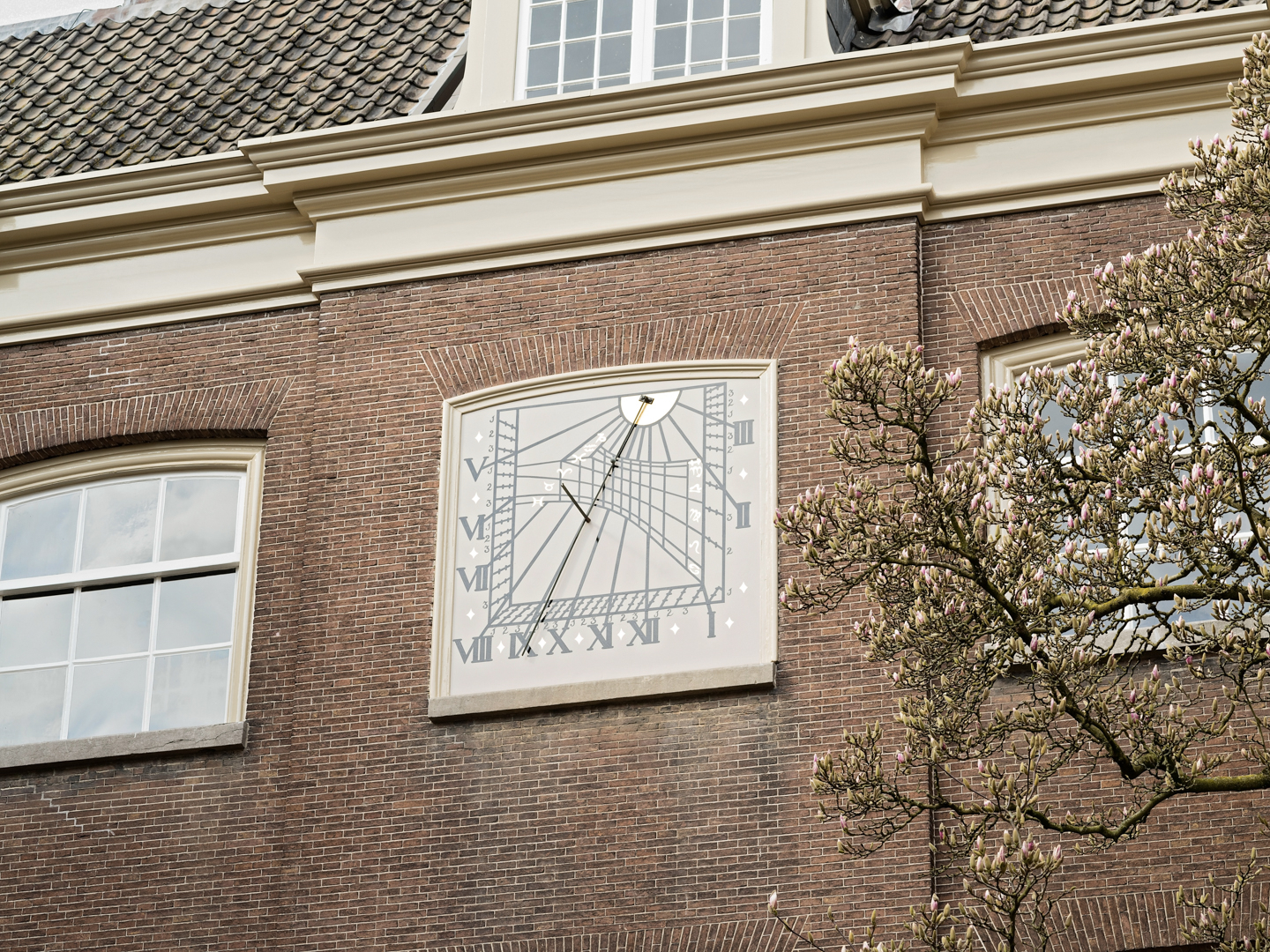 Fundatie van Renswoude in Utrecht - achtergevel