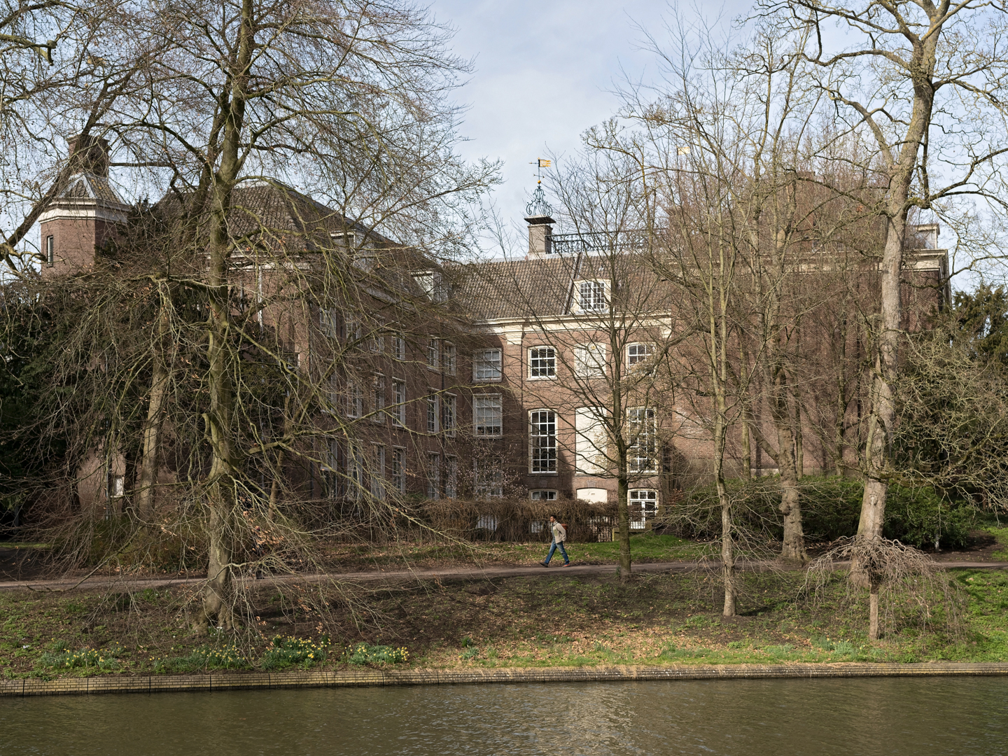 Fundatie van Renswoude in Utrecht - achtergevel