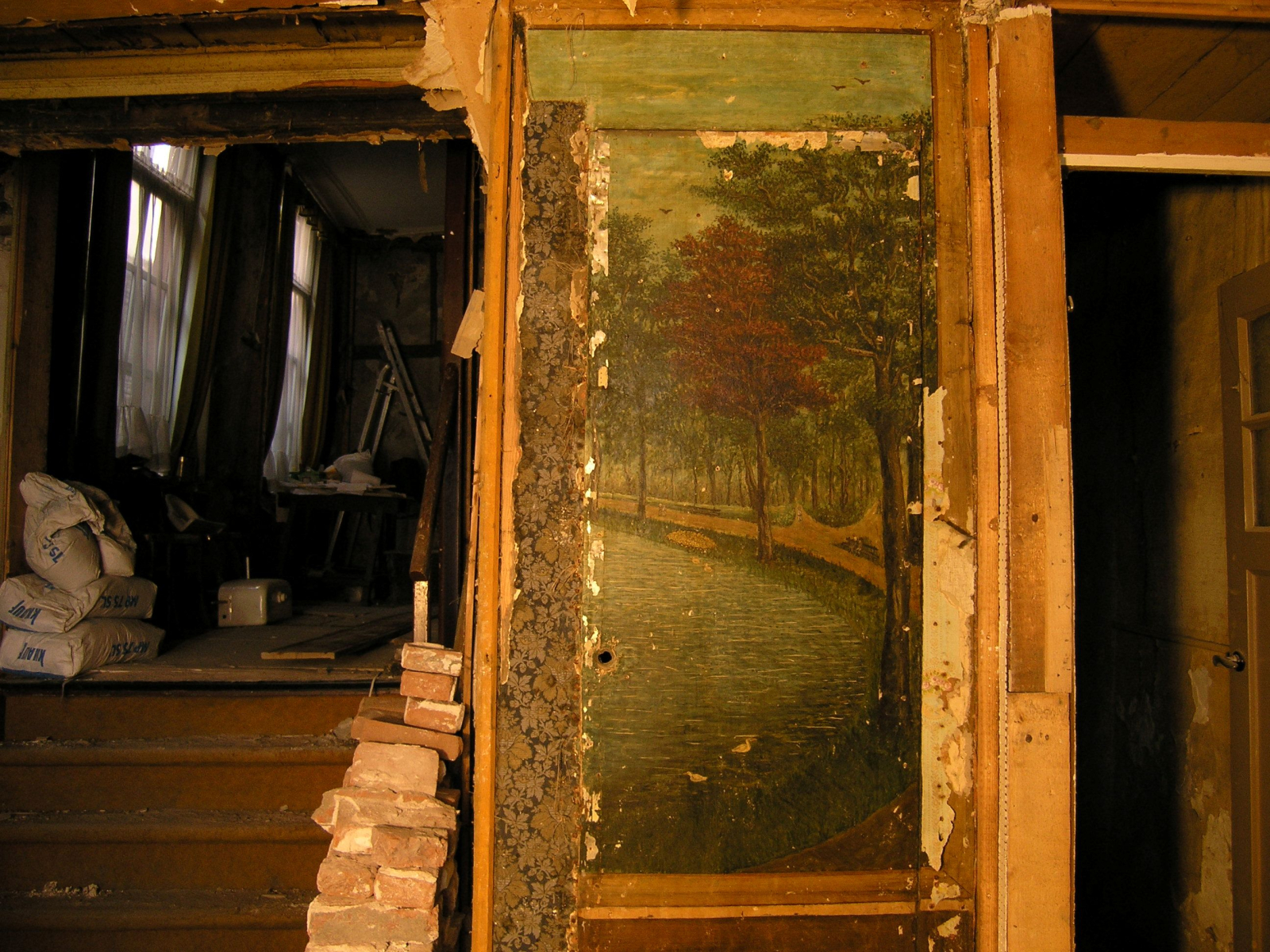 Voor restauratie