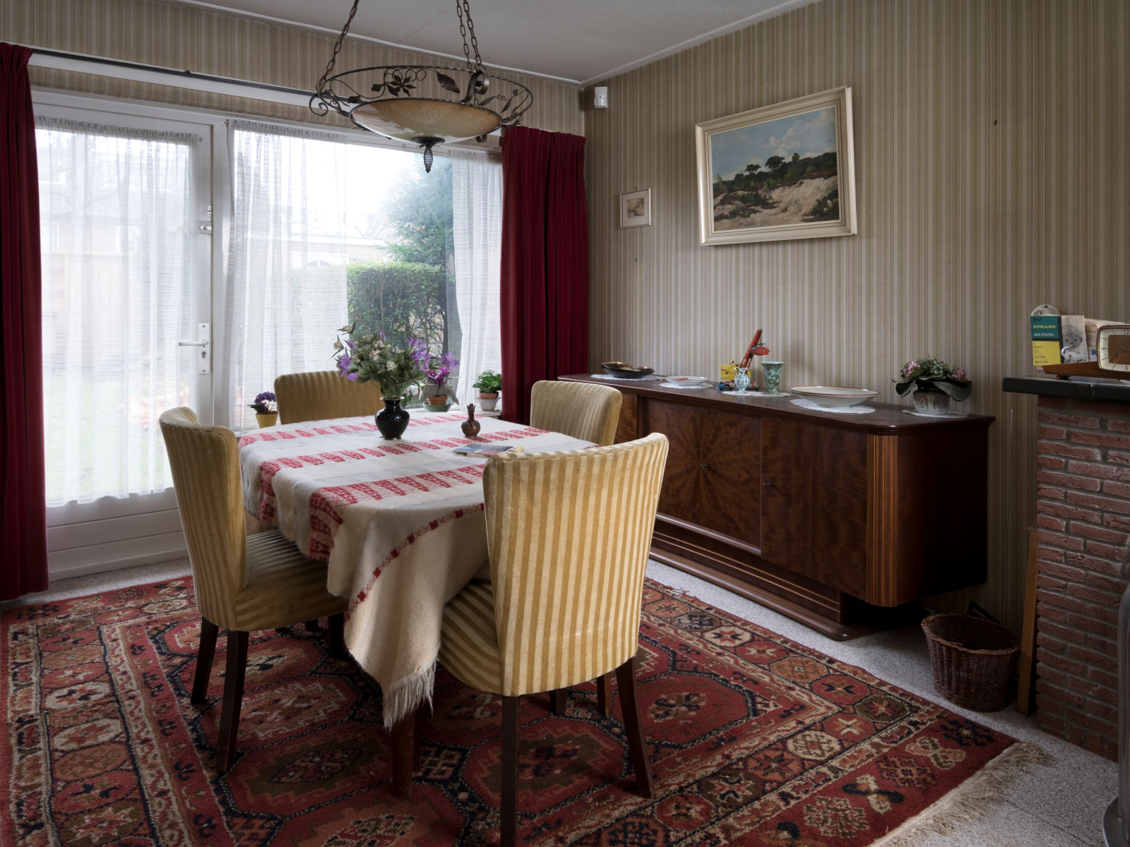eethoek in doorzonkamer
