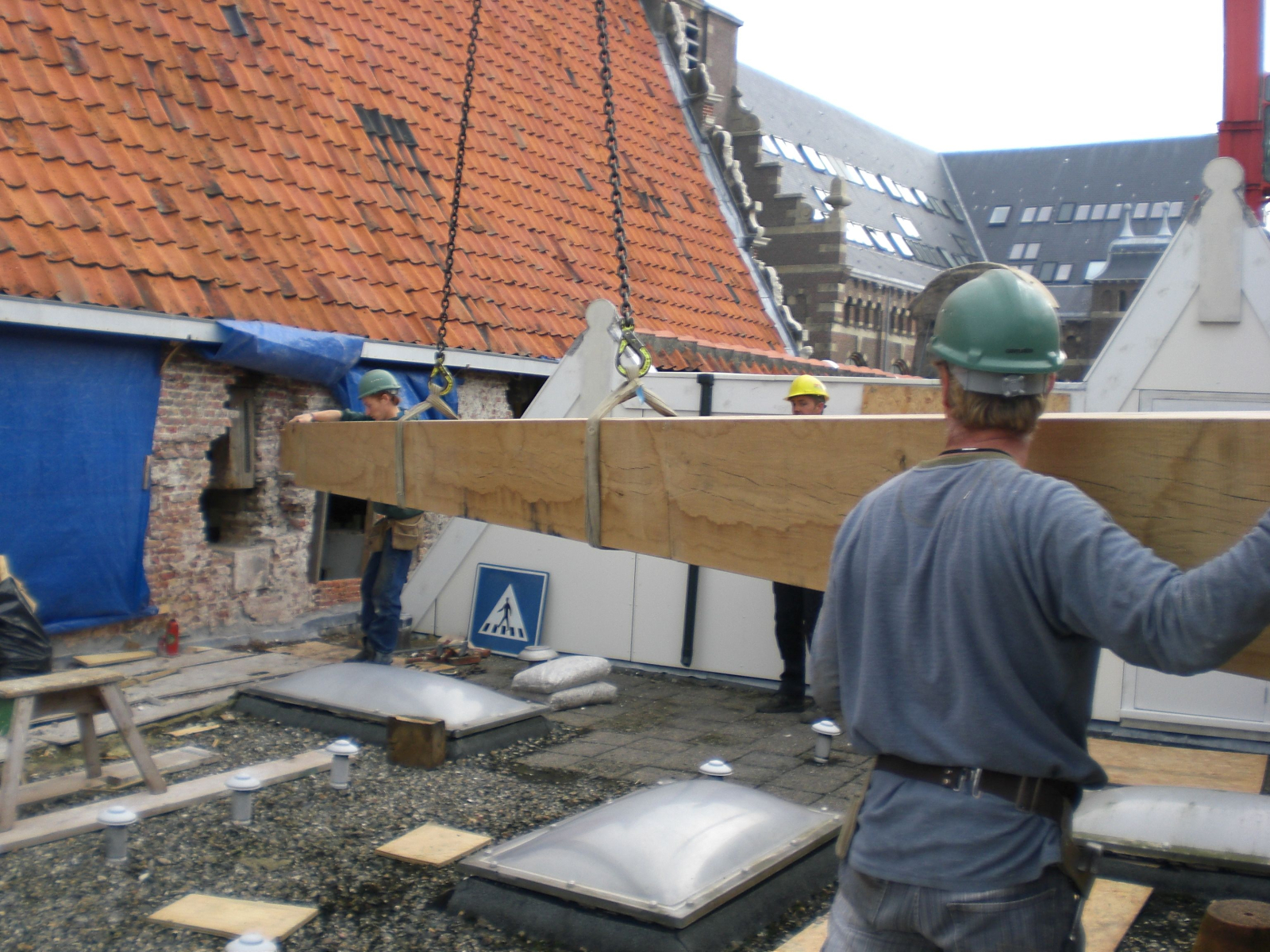 Inhijsen nieuwe balken, 2008