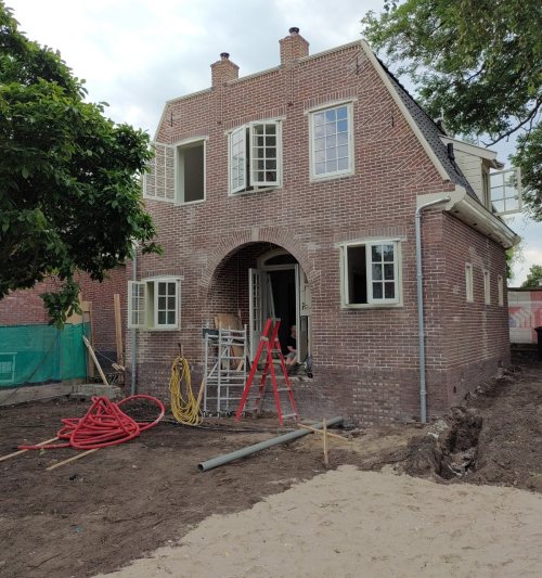 Thamerlaan 14 tijdens restauratie