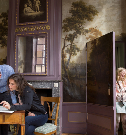 Van Eysinga familie bezoekers