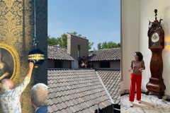 Drie klokken - Nijenburg in Heiloo, Huis Jan de Jong in Schaijk en Buitenplaats Beeckestijn in Velsen-Zuid