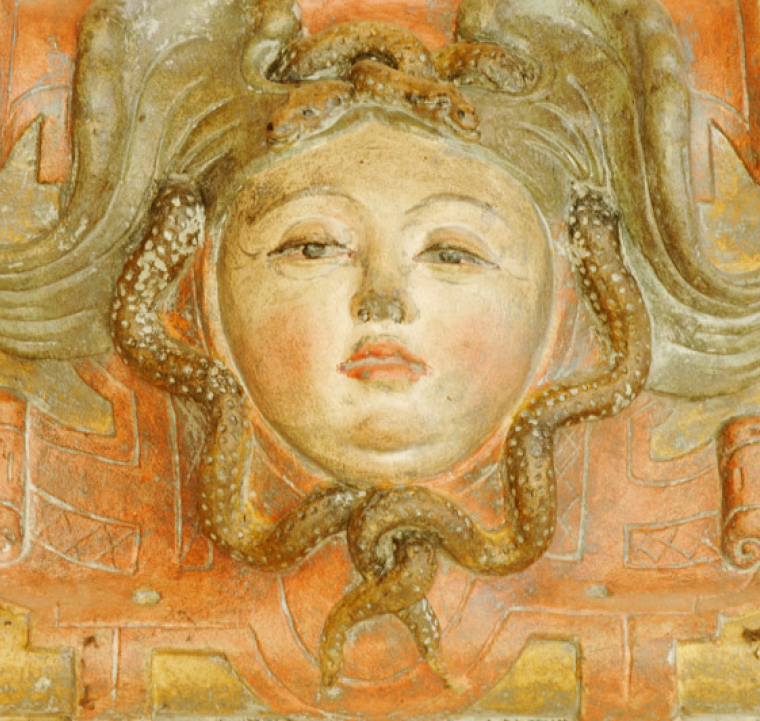 ornament Gevelsteen Kerkplein 39 in Hoorn