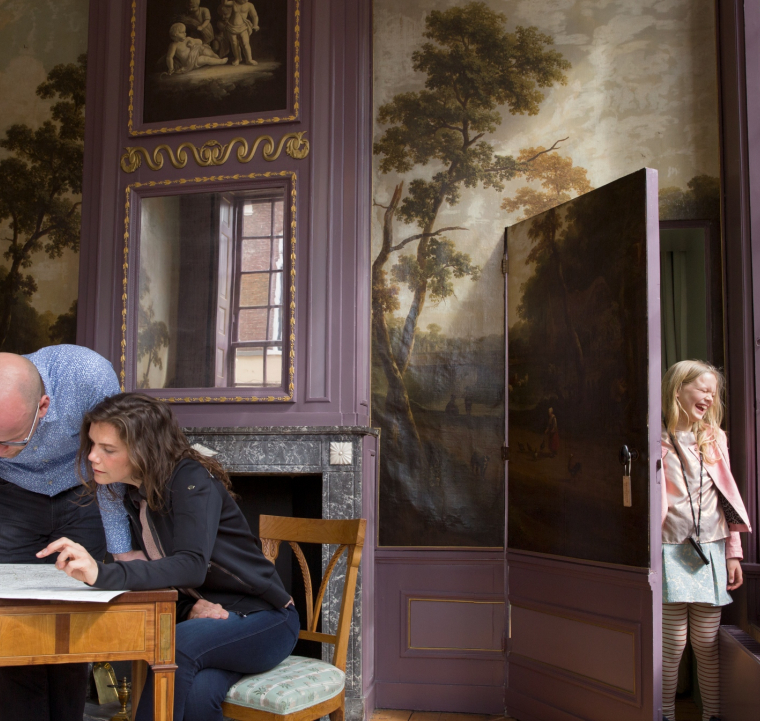 Van Eysinga familie bezoekers