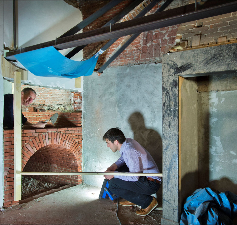 Restauratie historische keuken, 2013