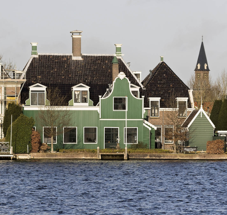 Raadhuis in Zaandijk - achtergevel