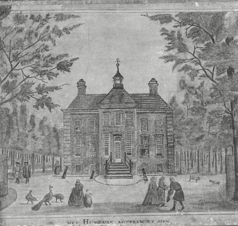 Sparrendaal in 1758 