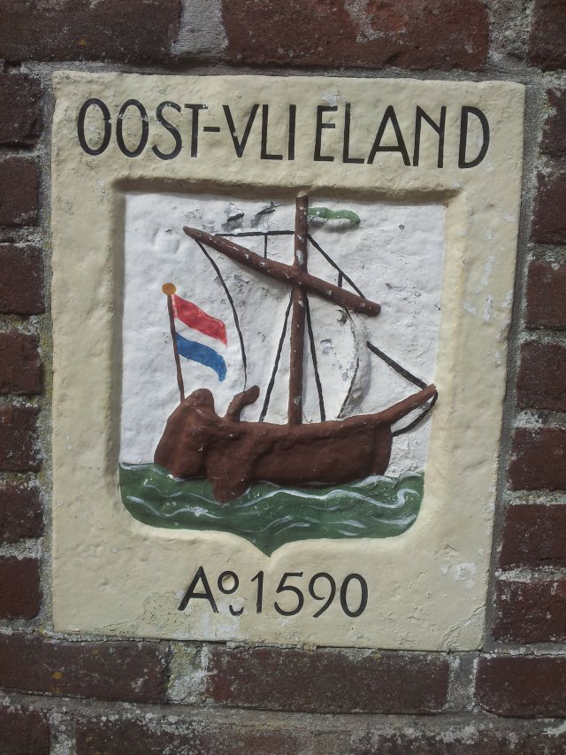 Vlieland, Dorpsstraat 148 wapenschild